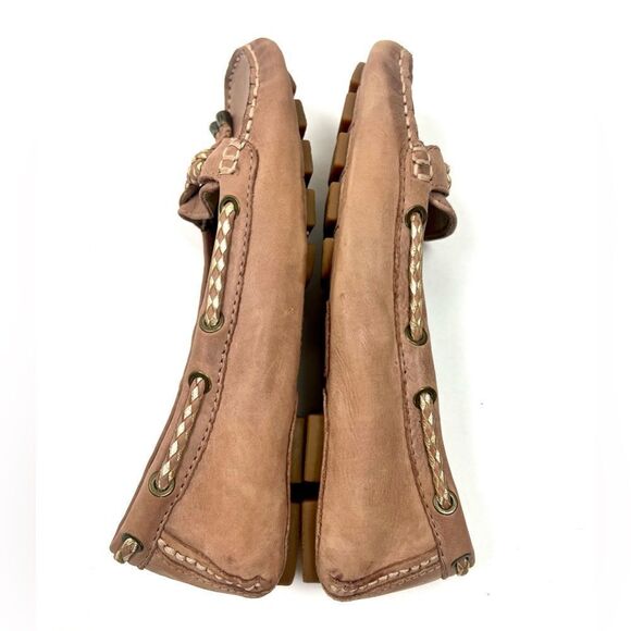 Frye Reagan Braided Lace Leather Loafers/Moccasins - Picture 5 of 12